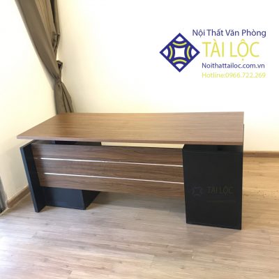 Bàn giám đốc chữ nhật 2 hộc - BGĐTL04